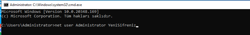 CMD Açma